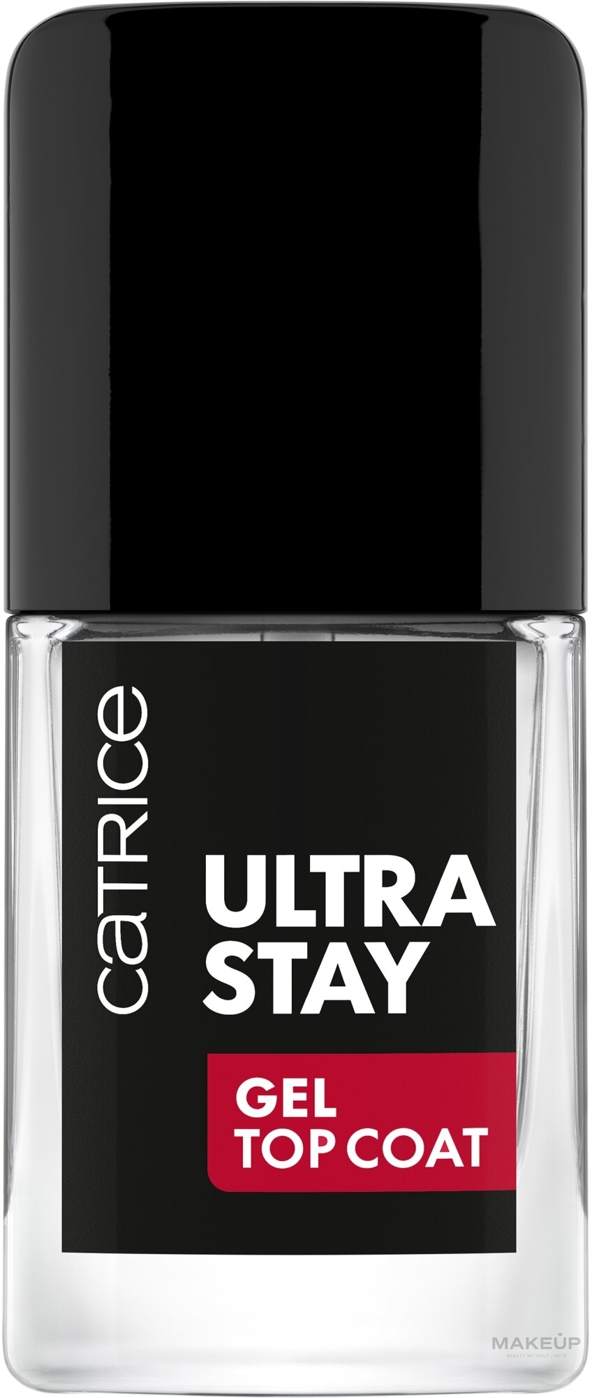 Żelowy top coat do paznokci - Catrice Ultra Stay Gel Top Coat — Zdjęcie 10.5 ml