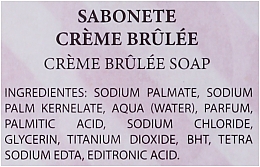 Mydło w kostce Creme brulee - Essencias de Portugal Creme Brulee Soap — Zdjęcie N2