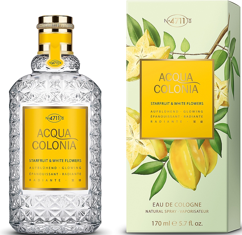 Maurer & Wirtz 4711 Acqua Colonia Starfruit & White Flowers - Woda kolońska — Zdjęcie N2