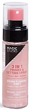 Kup Utrwalacz do makijażu - Magic Studio 3In 1 Primer & Setting Spray 