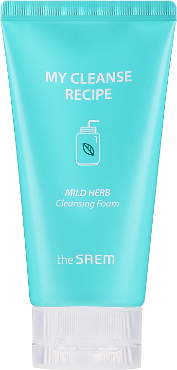 Oczyszczająca pianka do mycia twarzy - The Saem My Cleanse Recipe Cleansing Foam Mild Herb — Zdjęcie N1