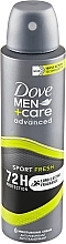 Dezodorant-antyperspirant - Dove Men+Care Sport Fresh 72H Protection Anti-Perspirant — Zdjęcie N1