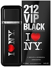 Carolina Herrera 212 Vip Black I Love NY - Woda perfumowana — Zdjęcie N1
