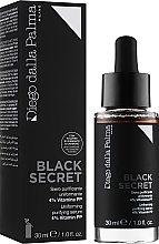 Wygładzające serum oczyszczające do twarzy - Diego Dalla Palma Black Secret — Zdjęcie N2