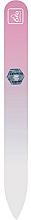 Kup PRZECENA! Szklany pilnik do paznokci, 14 cm, pastelowy róż - Erbe Solingen Soft-Touch *