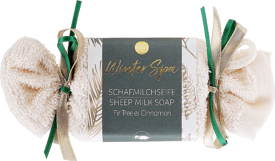 Zestaw świąteczny - Accentra Winter Spa (soap/100g + sponge) — Zdjęcie N1