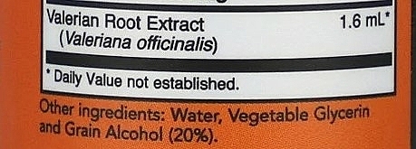 Ekstrakt z korzenia kozłka lekarskiego w płynie - Now Foods Liquid Valerian Root Extract — Zdjęcie N4