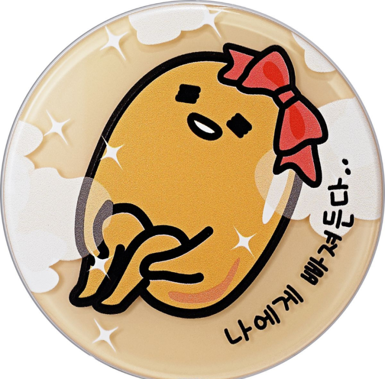 Zestaw - Holika Holika Gudetama Cushion BB C Set (cushion/15gr + refill/15g) — Zdjęcie N1