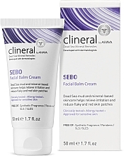 Krem-balsam do twarzy - Ahava Clineral Sebo Facial Balm Cream Face Cream — Zdjęcie N2