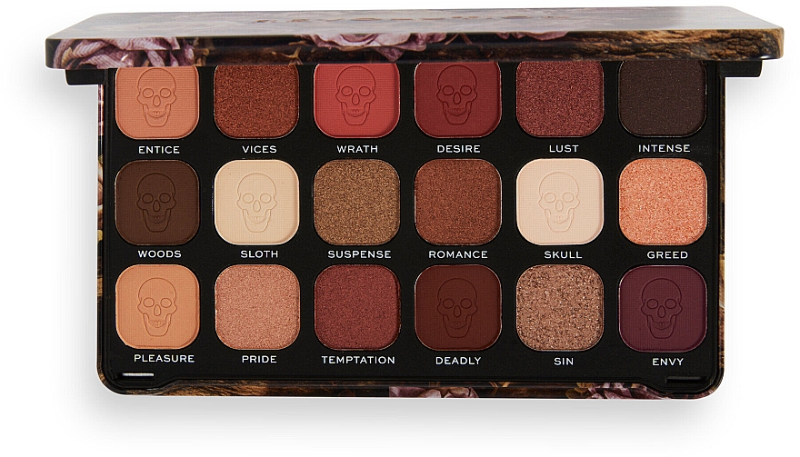 Paleta cieni do powiek - Makeup Revolution Forever Flawless Deadly Desire Eyeshadow Palette — Zdjęcie N1