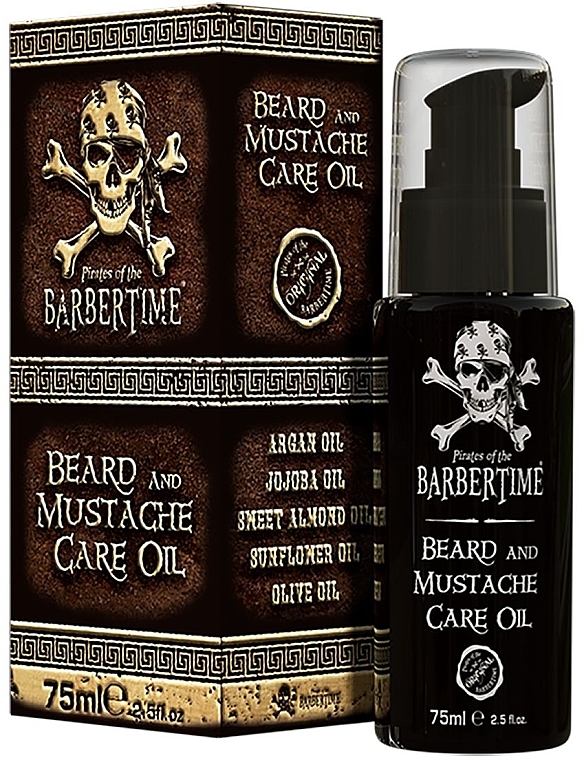 Olejek do brody - Barbertime Beard & Mustache Oil — Zdjęcie N1