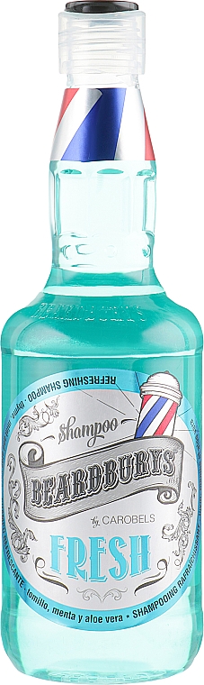 Szampon odświeżający do włosów z wyciągiem z mentolu - Beardburys Fresh Shampoo — Zdjęcie N3