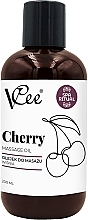 Olejek do masażu Wiśnia - Vcee Cherry Massag Oil — Zdjęcie N1