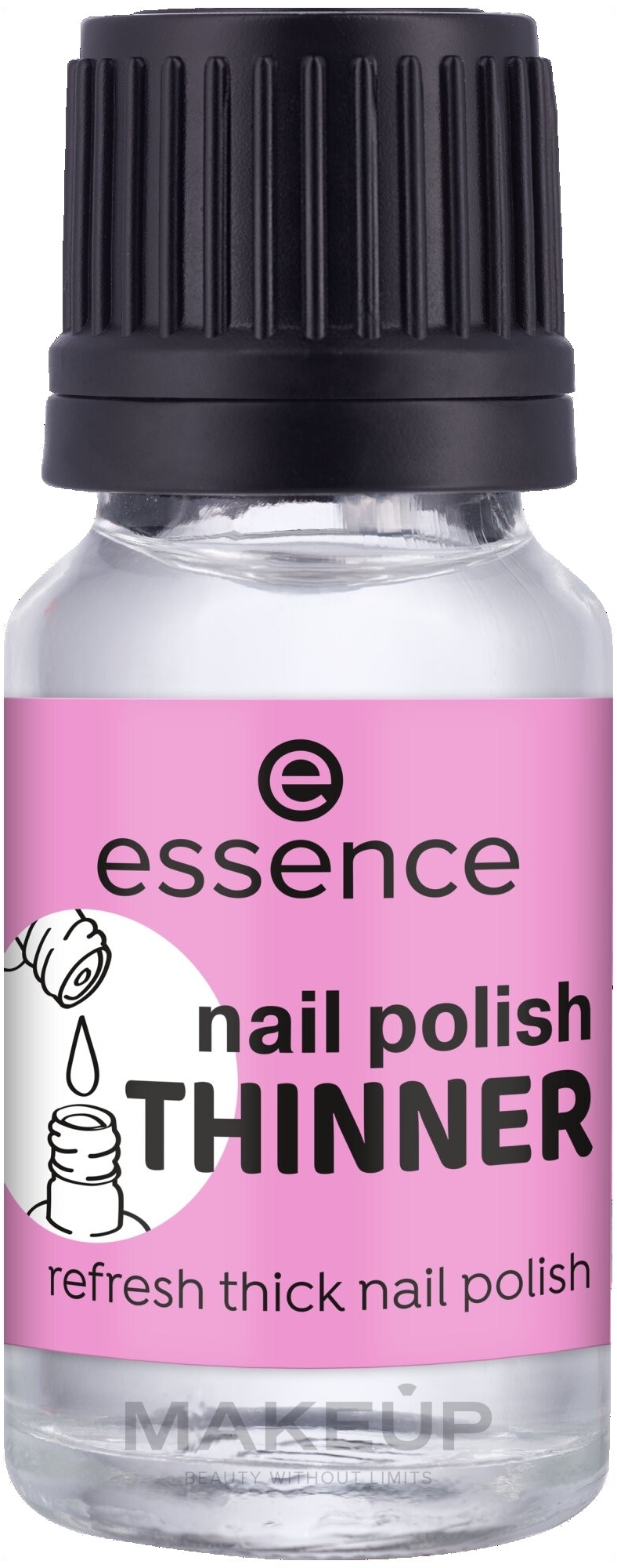 Rozcieńczacz do lakieru do paznokci - Essence Nail Polish Thinner — Zdjęcie 10 ml
