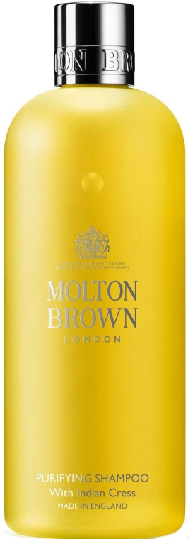 Szampon do włosów z ekstraktem z rukwi wodnej - Molton Brown Purifying Shampoo With Indian Cress — Zdjęcie N1