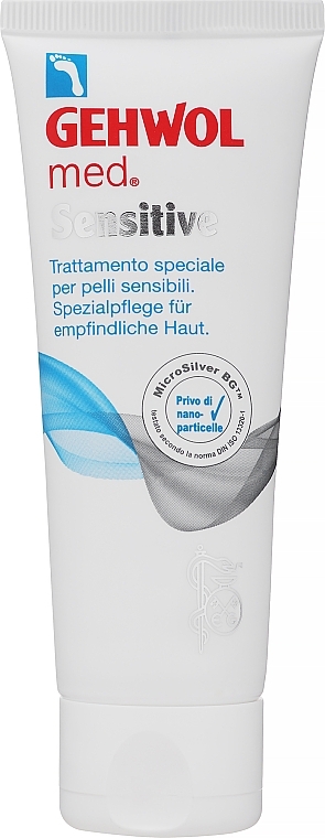 Regenerujący krem do stóp do skóry wrażliwej - Gehwol Med Sensitive Cream — Zdjęcie N1