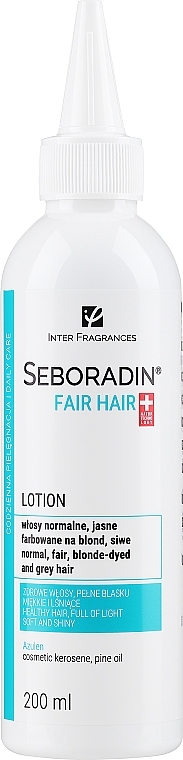 Lotion do włosów normalnych, rozjaśnianych i blond - Seboradin Fair Hair Lotion — Zdjęcie N1