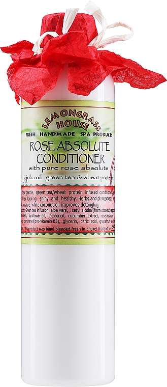 Odżywka do włosów z różą, olejem jojoba i zieloną herbatą - Lemongrass House Rose Absolute Conditioner