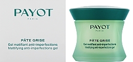 Matujący żel do twarzy przeciw niedoskonałościom - Payot Pate Grise Mattifying Anti-Imperfections Gel — Zdjęcie N2