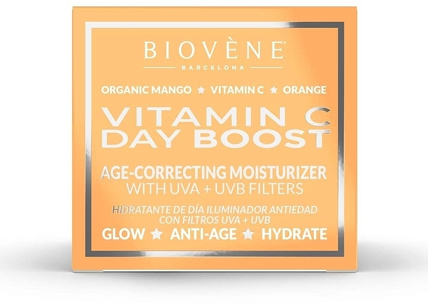 Przeciwzmarszczkowy krem nawilżający do twarzy z witaminą C - Biovene Vitamin C Day Boost Age-correcting Moisturizer — Zdjęcie N3