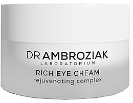 Krem pod oczy - Dr Ambroziak Laboratorium Rich Eye Cream — Zdjęcie N1