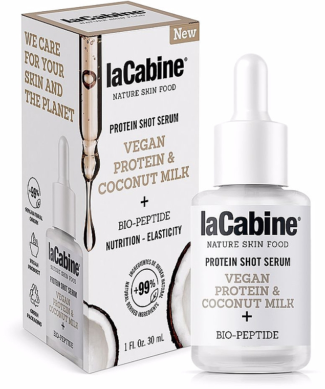 Odżywcze serum do twarzy - La Cabine Nature Skin Food Protein Shot Serum — Zdjęcie N2