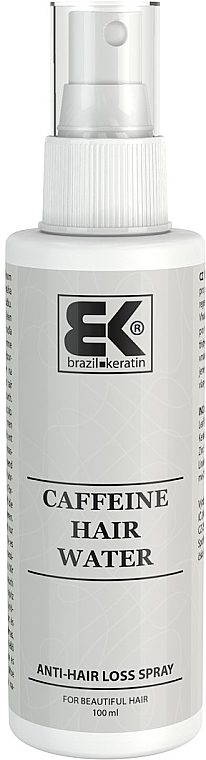 Wzmacniający spray do włosów z kofeiną - Brazil Keratin Anti Hair Loss Spray Caffeine Hair Water — Zdjęcie N1