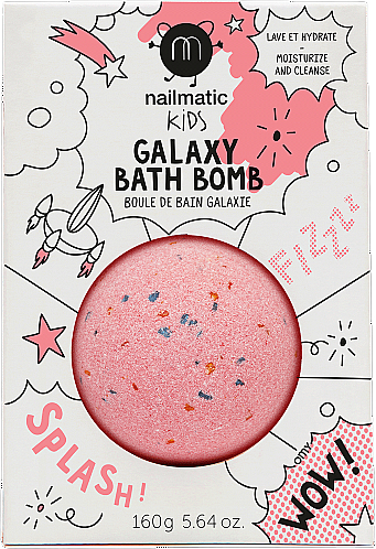 Bomba do kąpieli - Nailmatic Galaxy Bath Bomb Red Planet — Zdjęcie N1