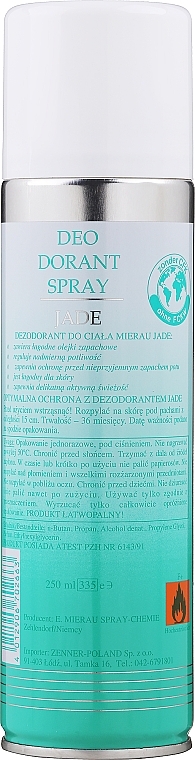 Dezodorant w sprayu - Mierau Deodorant Spray Jade — Zdjęcie N2