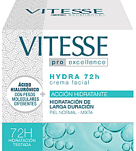Kup Nawilżający krem z kwasem hialuronowym - Vitesse Hydra 72H Cream