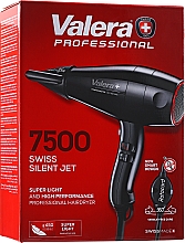Profesjonalna suszarka do włosów SXJ7500DRC, czarna - Valera Swiss Silent Jet 7500 Light Ionic Rotocord — Zdjęcie N3