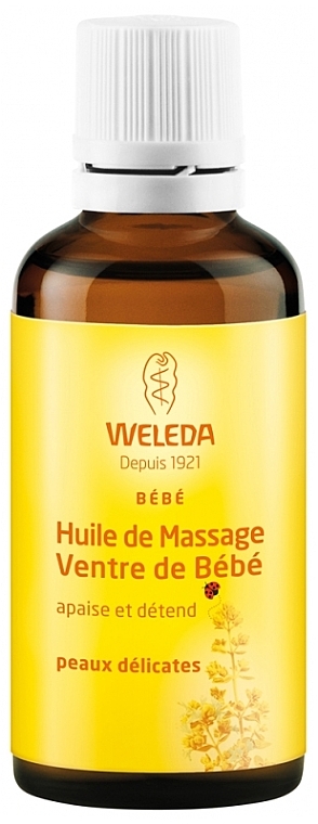 Olejek do masażu brzuszka dziecka - Weleda Baby Belly Massage Oil — Zdjęcie N1