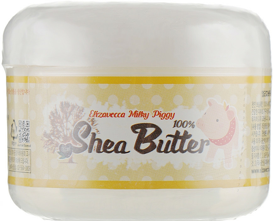 Uniwersalny balsam z masłem shea - Elizavecca Face Care Milky Piggy Shea Butter 100% — Zdjęcie N1