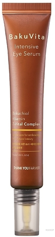 Serum do oczu z bakuchiolem i witaminami C i E - Thank You Farmer BakuVita Intensive Eye Serum — Zdjęcie N1