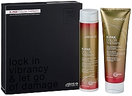 Kup Zestaw - Joico K-Pak Color Therapy Lock In Vibrancy & let Go Og Damage Kit (shm/300ml + cond/250ml)