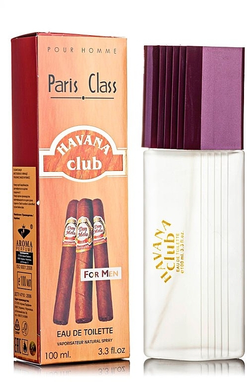 Aroma Parfume Paris Class Havana Club - Woda toaletowa — Zdjęcie N1