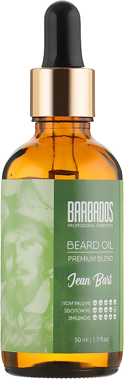 Olejek do brody - Barbados Beard Oil Jean Bart — Zdjęcie N1