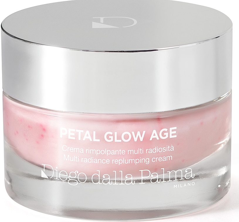 Przeciwstarzeniowy krem rozświetlający skórę twarzy - Diego Dalla Palma Petal Glow Age Multi Radiance Replumping Cream — Zdjęcie N1
