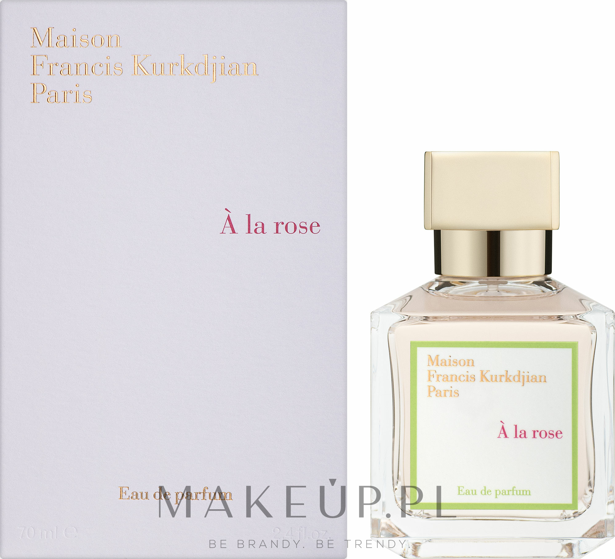 Maison Francis Kurkdjian Paris À La Rose - Woda perfumowana — Zdjęcie 70 ml