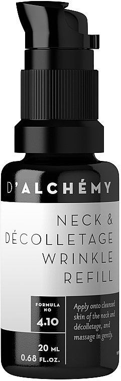 Wypełniacz zmarszczek do szyi i dekoltu - D’Alchémy Neck & Decolletage Wrinkle Refill — Zdjęcie N1