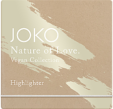 Kup Rozświetlacz - JOKO Nature of Love Vegan Collection Highlighter