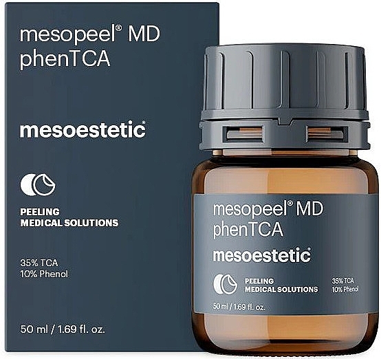 Peeling chemiczny 35% TCA z fenolem - Mesoestetic Mesopeel MD PhenTCA  — Zdjęcie N1