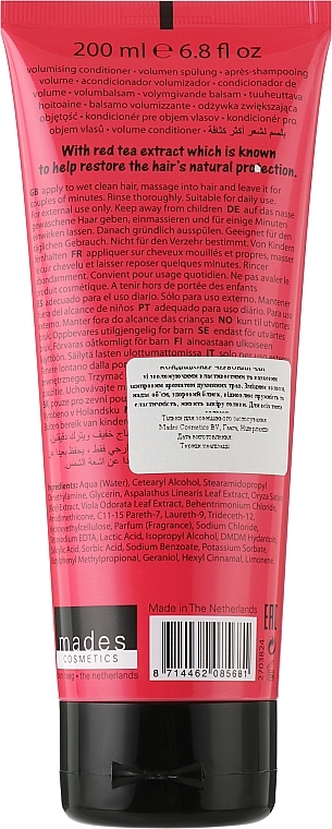 Odżywka do włosów zwiększająca objętość - Mades Cosmetics Recipes Herbal Happiness Conditioner — Zdjęcie N2