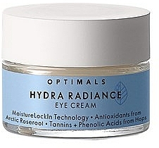 Nawilżający krem pod oczy - Oriflame Optimals Hydra Radiance Cream — Zdjęcie N1