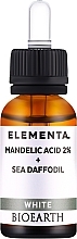 Kup Serum do twarzy z żonkilem morskim i kwasem migdałowym 2% - Bioearth Elementa White Mandelic Acid 2% + Sea Daffodil