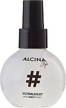 Lekki spray do włosów z solą morską - Alcina Style Sea Salt Spray — Zdjęcie N1