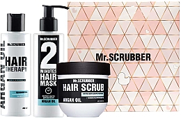 Zestaw prezentowy - Mr.Scrubber (shm/200ml + mask/200ml + scrub/250g) — Zdjęcie N1