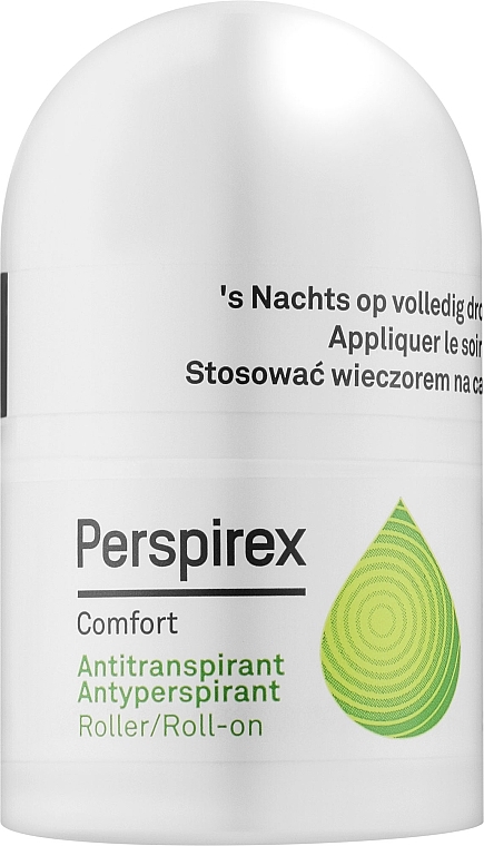 Antyperspirant pielęgnacyjny chroniący przed potem i nieprzyjemnym zapachem - Perspirex Deodorant Roll-on Comfort — Zdjęcie N1