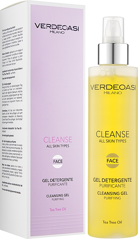 Żel do mycia twarzy do każdego rodzaju skóry - Verdeoasi Cleansing Gel Purifying — Zdjęcie N2