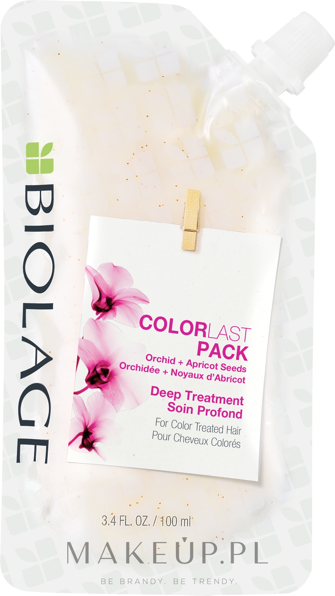 Maska do włosów farbowanych - Biolage Colorlast Mask Pack (uzupełnienie) — Zdjęcie 100 ml